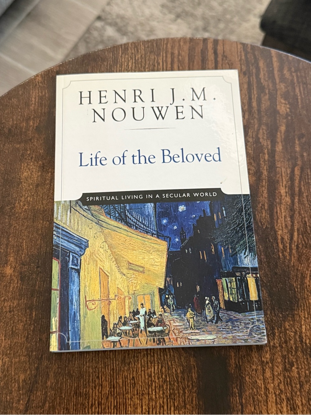 Henri J.M. Nouwen "Life of the Beloved" Paperback - White & Blue Cover